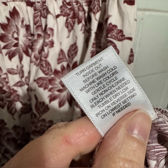 Kate & Sam (Anthropology style) Cotton Floral XXL 2X Floral Print Maxi Dress - Picture 7 of 8